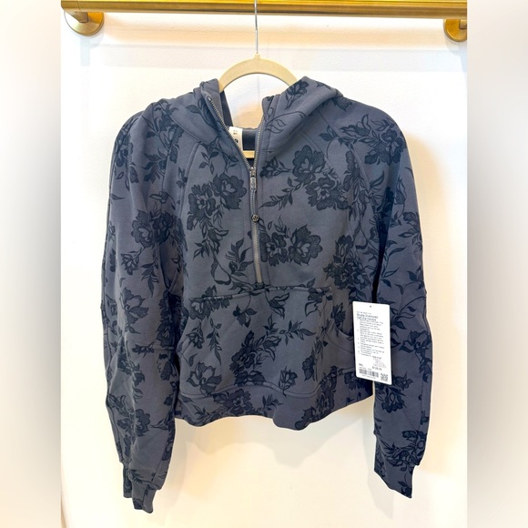 lululemon athletica Tops - Lululemon Scuba Oversized Half Zip Hoodie Size M/L (BRAND NEW)
